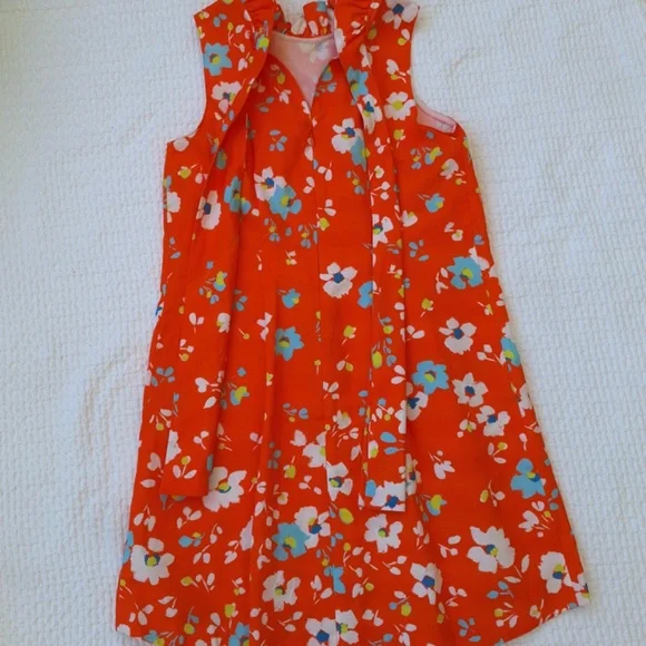 Tyler Boe Stella Dress - Size XS – Orange Floral – Sleeveless - Picture 10 of 15